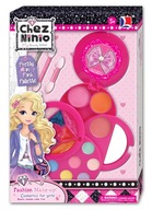 Sada kozmetiky na make-up pre deti 5+ Ružová kozmetická taštička + Tiene