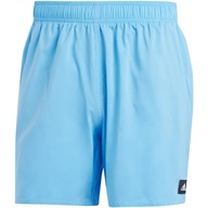 Spodenki kąpielowe męskie adidas Solid CLX Short-Length błękitne IR6220 L