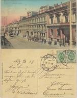 Łódź ul. Piotrkowska Grand Hotel Libermann 1908r.