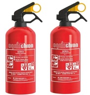 2× Práškový hasiaci prístroj Ogniochron 1 kg
