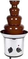 4-úrovňová čokoládová fontána, profesionálny taviaci stroj