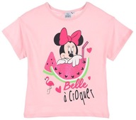 T-shirt Minnie Mouse Pudrowy Róż