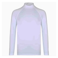 Koszulka ochronna do pływania UV L męska biała