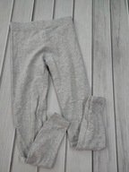 H&M Legginsy dla dziewczynki bawełna r. 134