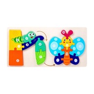 Cyklus Animla Puzzle Animal Butterfly