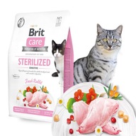 BRIT CARE CAT STERILIZED SENSITIVE HIPOALERGICZNA STERYLIZOWANE KRÓLIK 400G