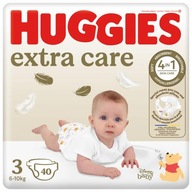 Huggies Pieluchy Jumbo 3 (4-9 kg) Extra Care 40 szt.