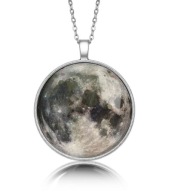 Kerek medál MOON természetes hold