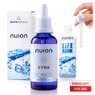 ZINOK V TEKUTINE 50ml pre deti 50 porcií V KVAPKÁCH ORGANICKEJ PRIRODZENEJ