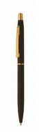Guľôčkové pero Sterling čierne pozlátené Luxor 10 ks