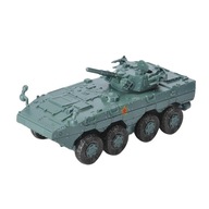 Model ťažkého tanku v mierke 1/72 svetlomodrý