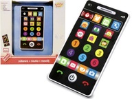 TELEFON EDUKACYJNY DOTYKOWY DLA DZIECI SMARTFON SMILY PLAY