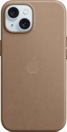Apple iPhone 15 FineWoven Case with MagSafe taupe