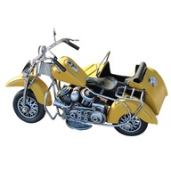 Diecast Motocykel Model Motocykel - Žltý