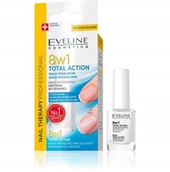 EVELINE NAIL ODZYWKA 8W1 12ML TOTAL ACTION