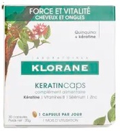 Klorane KERATINcaps 30 kaps.