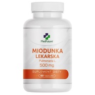 Miodunka lekarska Płucnik 500 mg na zdrowe płuca, układ oddechowy