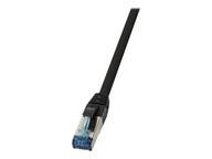 LOGILINK CQ6055S Patchcable PUR Cat.6A S/FTP black 2m