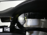 SKODA SUPERB II dashboard console airbag tension belts