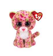 BEANIE BOOS LAINEY - RÓZSASZÍN LEOPÁRD 15CM