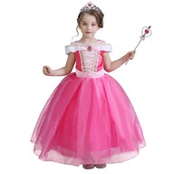 Sukienka księżniczka Aurora strój kostium bal 110