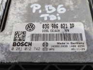 VW Passat B6 computer control unit of the engine 03G906021DP