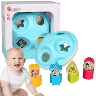 Zabawka edukacyjna sorter dla niemowlaka 6m+