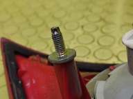 VW GOLF V light left rear part to the bonnet