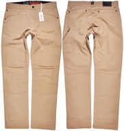 WRANGLER spodnie STRAIGHT regular beige REINFORCED UTILITY PANT _ W34 L32