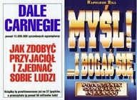 Jak zdobyć przyjaciół Carnegie + Myśl i bogać Hill