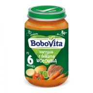 BoboVita Obiadek Warzywa z delikatną wołowiną190g