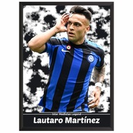 Lautaro Martinez Inter Mediolan Plakat Obraz z piłkarzem w ramce Prezent