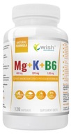 Wish MG + K + B6 - Horčík a draslík + Vitamín B6 Krvný tlak Citráty