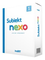 Insert Subiekt Nexo 1 PC sprzedaż z magazynem licencja BOX