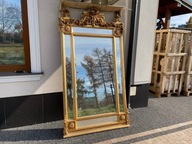 Veľké zrkadlo TREMO zlaté 214 x 120 cm
