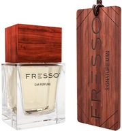 FRESSO SIGNATURE MAN ZESTAW PERFUMY DO SAMOCHODU 50 ML + ZAWIESZKA DO AUTA