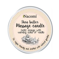 Nacomi Świeca do masażu Shea exotic orange 150g