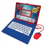 Lexibook Laptop Edukacyjny Dwujęzyczny Spider-Man dla Dzieci PL/ENG