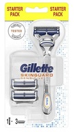 GILLETTE Skinguard Maszynka na wkłady do golenia Starter SENSITIVE 3 Ostrza