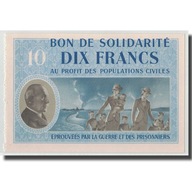 Francja, Bon de Solidarité, 10 Francs, Undated, UN