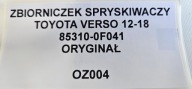 washer fluid tank TOYOTA VERSO 12-18 ORYG