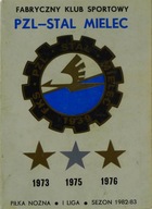 Fabryczny Klub Sportowy PZL-STAL Mielec Piłka Nożna I liga sezon 1982/83