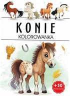 Konie. Kolorowanka - praca zbiorowa