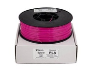 Filament PLA Plast-Spaw 1,75mm Magenta 1kg PlastSpaw Fuksja