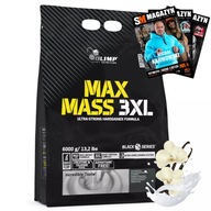 OLIMP MAX MASS 3 XL 6 KG GAINER HMOTNOSŤ SACHARIDY 6000 G