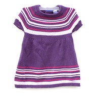 Tunika Sweterek Sweter DZIEWCZĘCY FIOLET Lupilu roz. 62-68 cm A2571