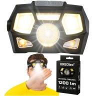 FEJLÁMPA LED FEJLÁMPA ERŐS VÍZÁLLÓ HOMLOKLÁMPA COB FEJLÁMPA