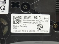dials dials PREDKOSCIOMIERZ VW PASSAT B8 2.0 TDI LIFT 3G0920941G