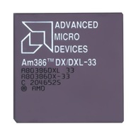 Procesor AMD A80386DXL-33 1 x 0,03 GHz