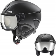 Kask narciarski UVEX Instinct Visor black 56-58 cm